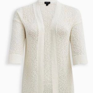 NWOT torrid open sweater